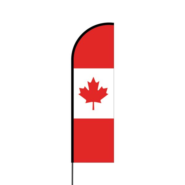 Canada Flex Banner Flag - 14 (Single Sided) Thumbnail