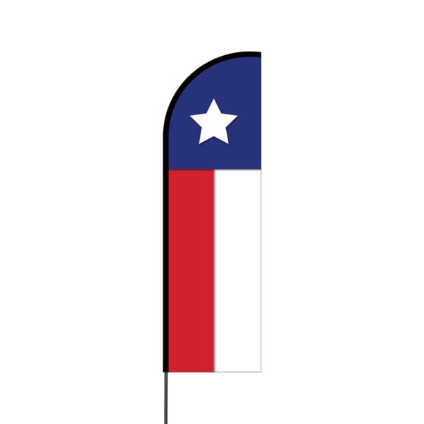 Texas Flex Banner Flag - 14 (Single Sided) Thumbnail