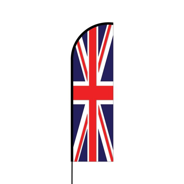 Union Jack Flex Banner Flag - 14 (Single Sided) Thumbnail