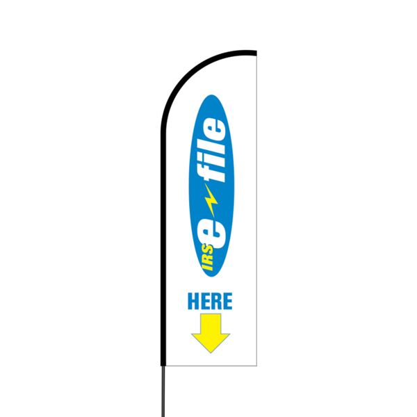 eFile Flex Banner Flag - 14 (Single Sided) Thumbnail
