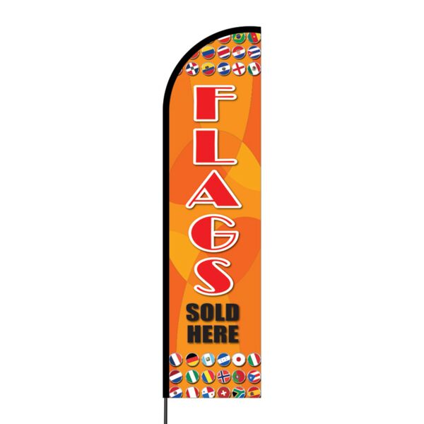Flags Sold Here Flex Banner Flag - 16ft (Single Sided) Thumbnail