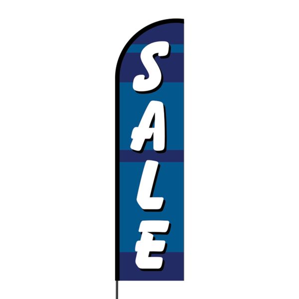 Sale Flex Banner Flag - 16ft (Single Sided) Thumbnail