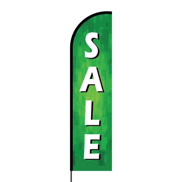 Sale Flex Banner Flag - 16ft (Single Sided) Thumbnail