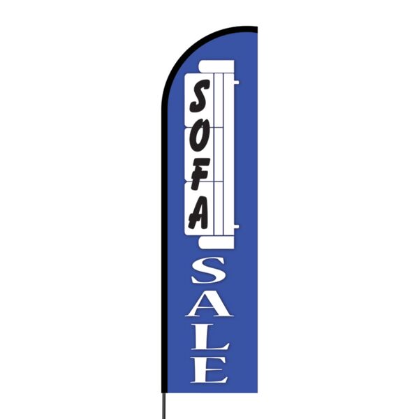 Sofa Sale Flex Banner Flag - 16ft (Single Sided) Thumbnail