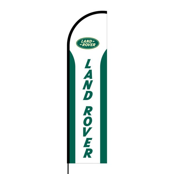 Land Rover Flex Banner Flag - 16ft (Single Sided) Thumbnail