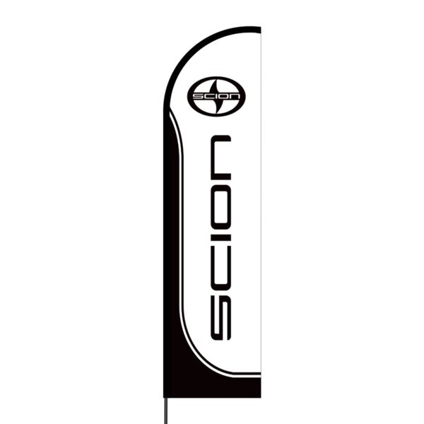 Scion Flex Banner Flag - 16ft (Single Sided) Thumbnail