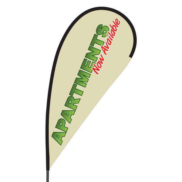 Apartments Available Now Flex Blade Flag - 09' Single Sided Thumbnail