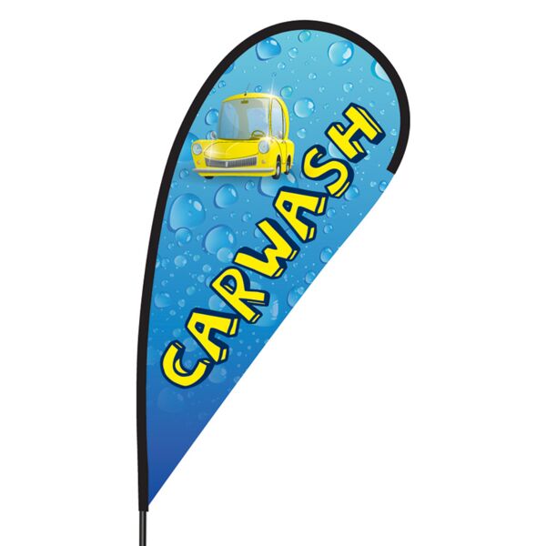 Car Wash Flex Blade Flag - 09' Single Sided Thumbnail
