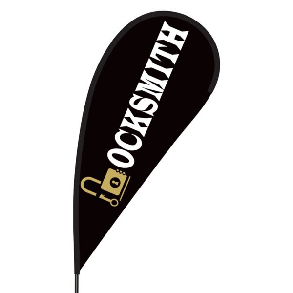 Locksmith Flex Blade Flag - 09' Single Sided Thumbnail