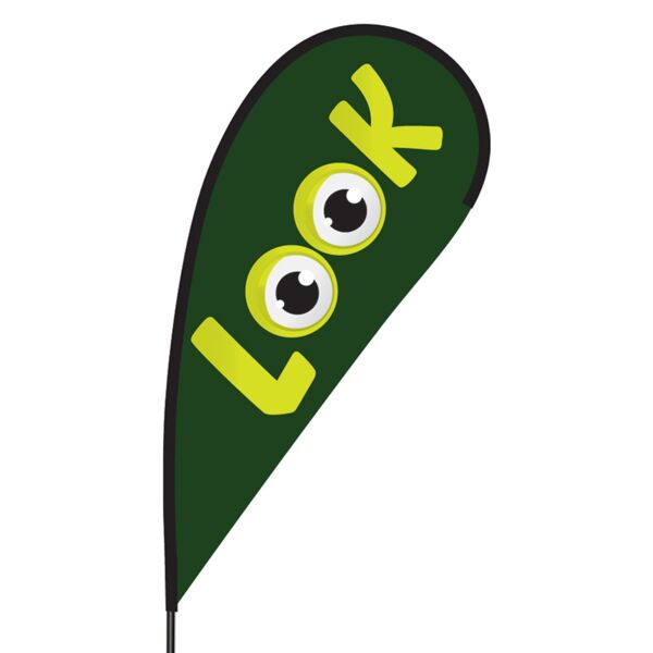 Look Flex Blade Flag - 09' Single Sided Thumbnail