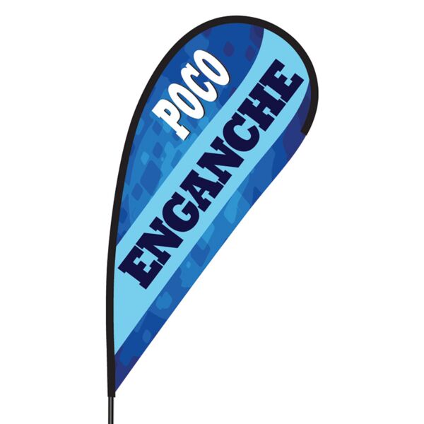 Poco Enganche Flex Blade Flag - 09' Single Sided Thumbnail