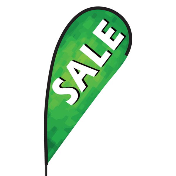 Sale Flex Blade Flag - 09' Single Sided Thumbnail