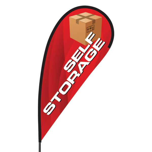 Self Storage Flex Blade Flag - 09' Single Sided Thumbnail