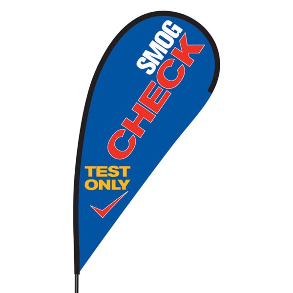Smog Check Flex Blade Flag - 09' Single Sided Thumbnail