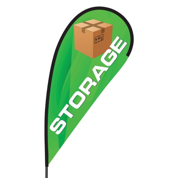 Storage Flex Blade Flag - 09' Single Sided Thumbnail