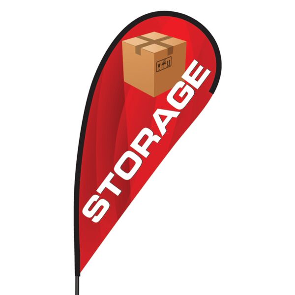 Storage Flex Blade Flag - 09' Single Sided Thumbnail
