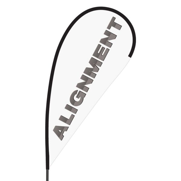 Alignment Flex Blade Flag - 09' Single Sided Thumbnail