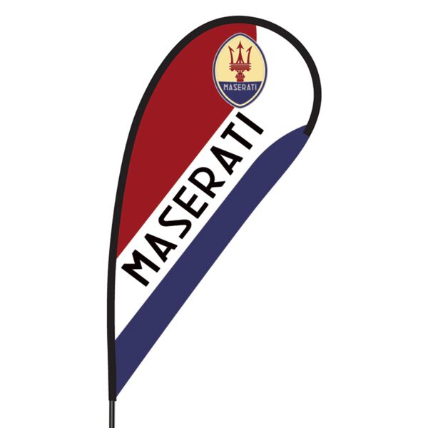 Maserati Flex Blade Flag - 09' Single Sided Thumbnail