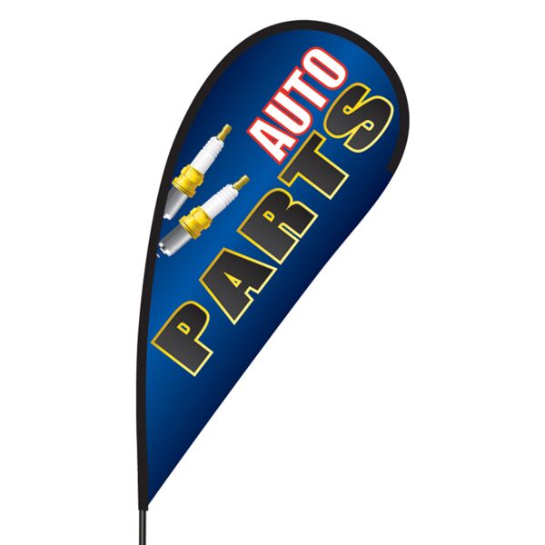 Auto Parts Flex Blade Flag - 09' Single Sided Thumbnail