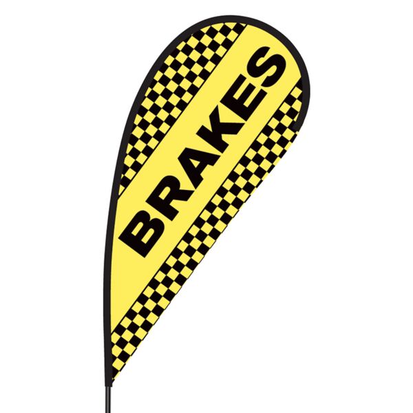 Brakes Flex Blade Flag - 09' Single Sided Thumbnail