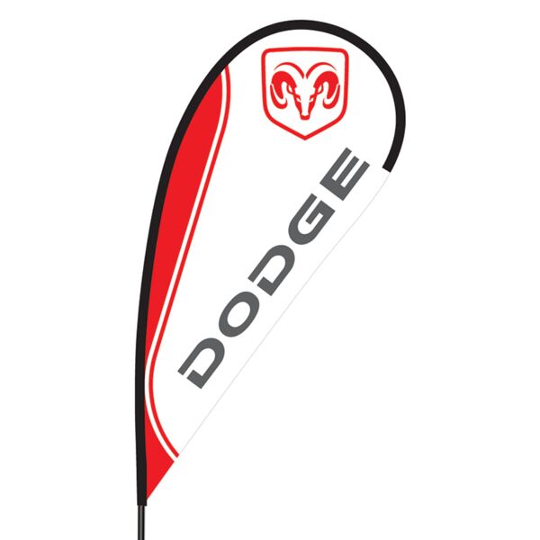 Dodge Flex Blade Flag - 09' Single Sided Thumbnail