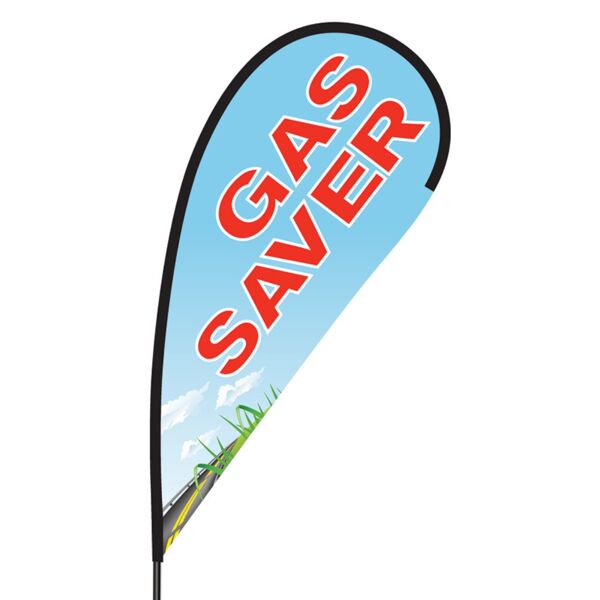 Gas Saver Flex Blade Flag - 09' Single Sided Thumbnail