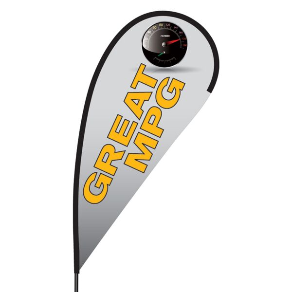 Great MPG Flex Blade Flag - 09' Single Sided Thumbnail