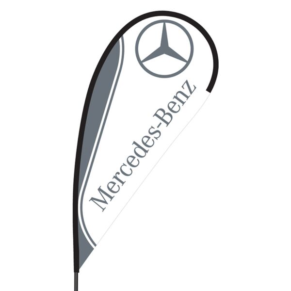 Mercedes Flex Blade Flag - 09' Single Sided Thumbnail