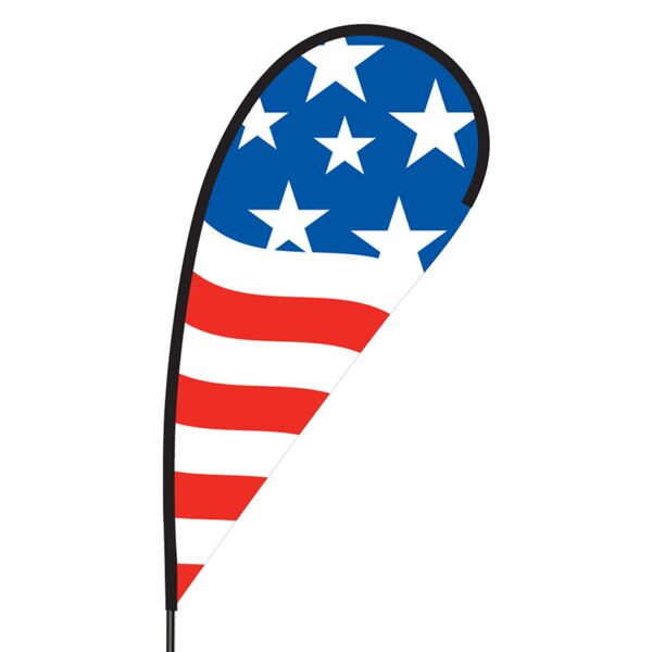 American Flex Blade Flag - 09' Single Sided Thumbnail