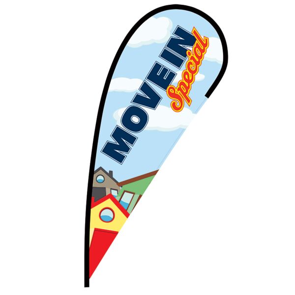 Move In Special Flex Blade Flag - 12' Thumbnail