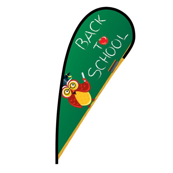 Back to School Flex Blade Flag - 12' Thumbnail