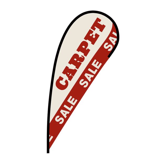 Carpet Sale Flex Blade Flag - 12' Thumbnail
