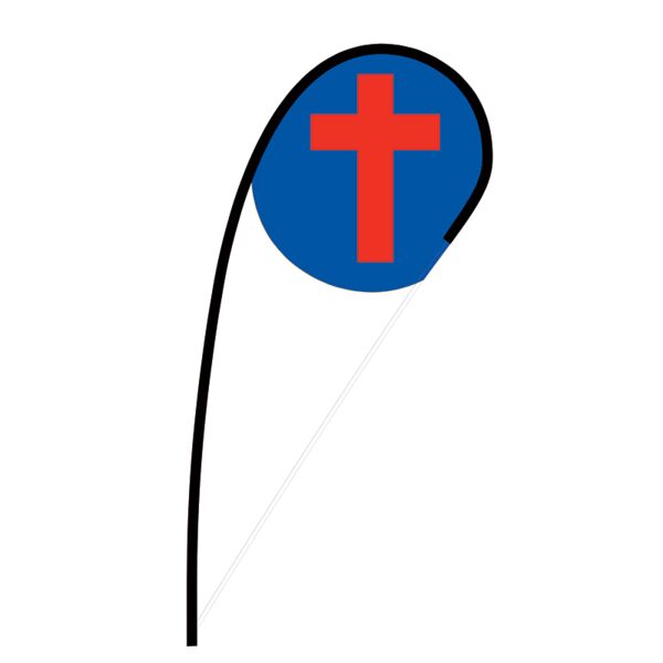 Cross Flex Blade Flag - 12' Thumbnail