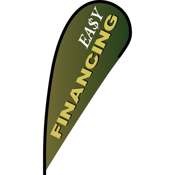 Easy Financing Flex Blade Flag - 12' Thumbnail