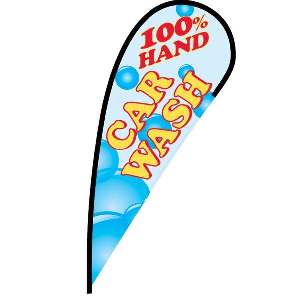 Car Wash Flex Blade Flag - 12' Thumbnail