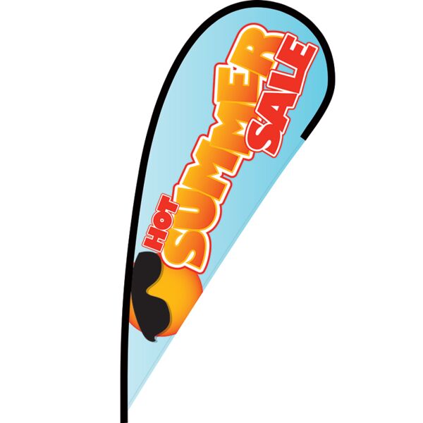 Summer Sale Flex Blade Flag - 12' Thumbnail