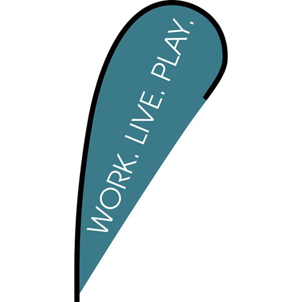 Work Live Play Flex Blade Flag - 12' Thumbnail