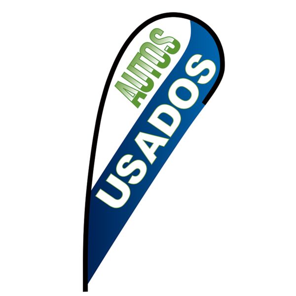 Autos Usados Flex Blade Flag - 12' Thumbnail