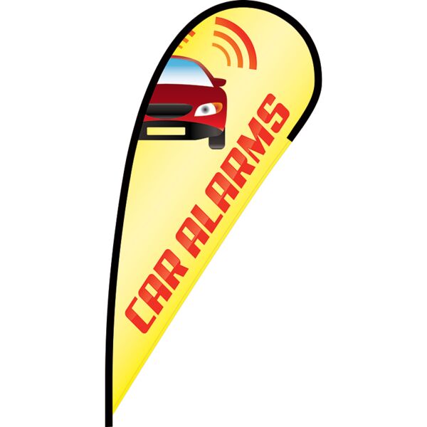 Car Alarms Flex Blade Flag - 12' Thumbnail