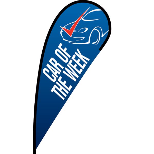 Car of the Week Flex Blade Flag - 12' Thumbnail