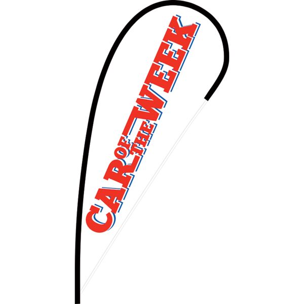 Car of the Week Flex Blade Flag - 12' Thumbnail