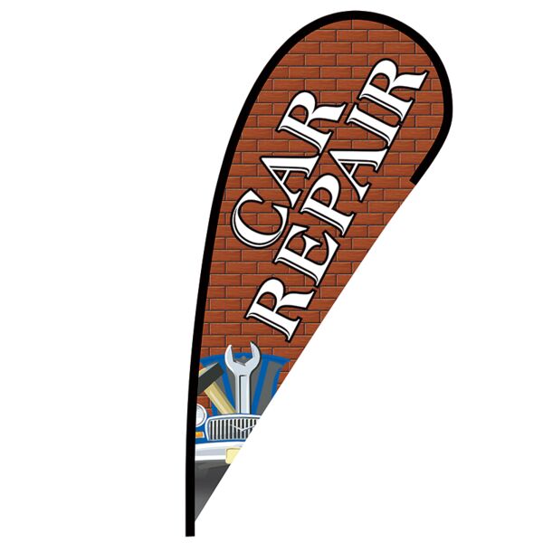 Car Repair Flex Blade Flag - 12' Thumbnail
