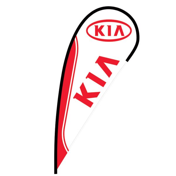 KIA Flex Blade Flag - 12' Thumbnail