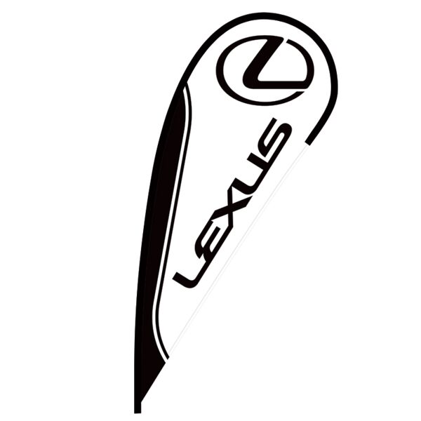 Lexus Flex Blade Flag - 12' Thumbnail