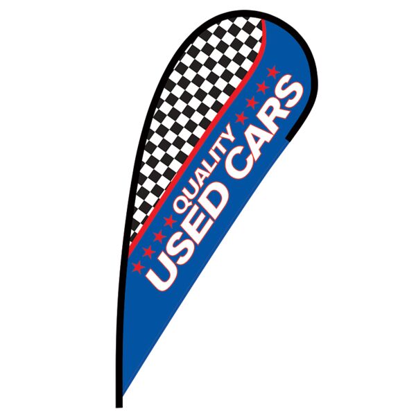 Quality Used Cars Flex Blade Flag - 12' Thumbnail