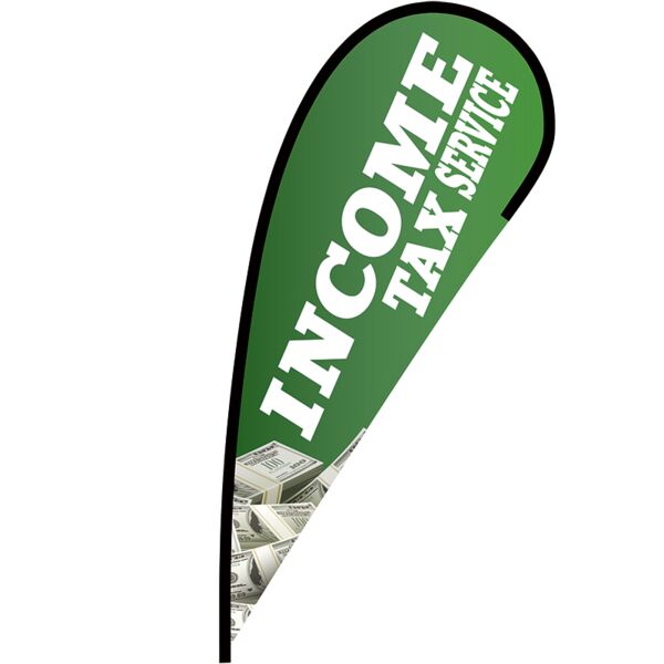 Income Tax Service Flex Blade Flag - 12' Thumbnail