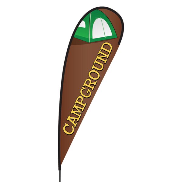 Campground Flex Blade Flag - 15' Thumbnail