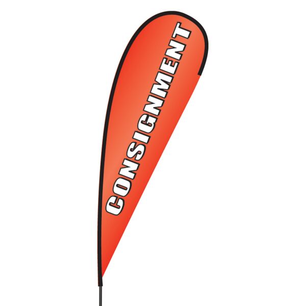 Consignment Flex Blade Flag - 15' Thumbnail