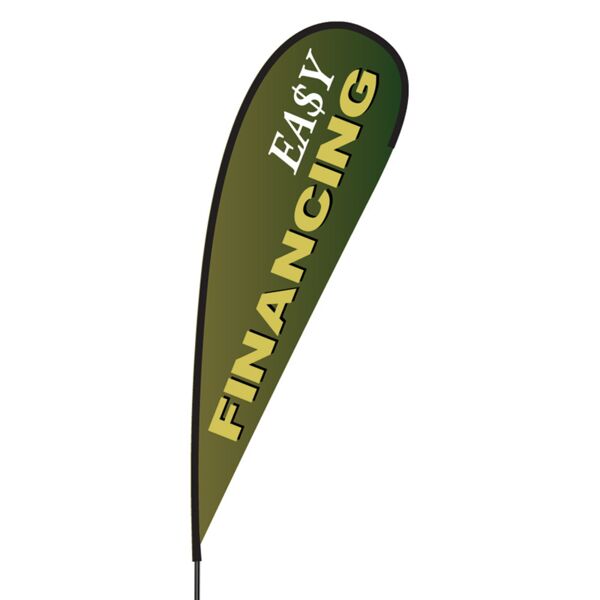 Easy Financing Flex Blade Flag - 15' Thumbnail