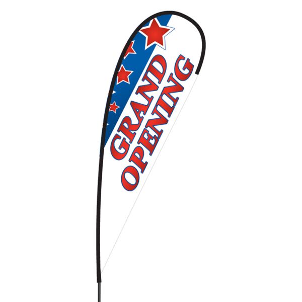 Grand Opening Flex Blade Flag - 15' Thumbnail